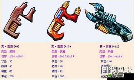 弹弹堂手游真雷霆装备图鉴及属性，全方位解读