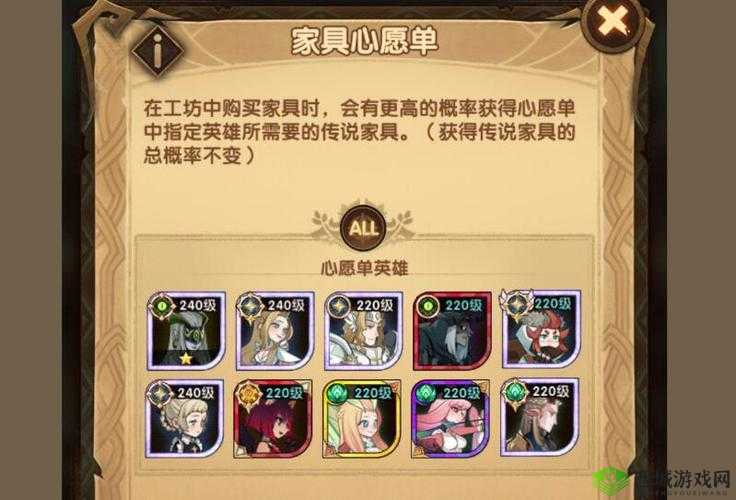 剑与远征家具心愿单，掌握资源管理艺术，高效规划游戏发展策略