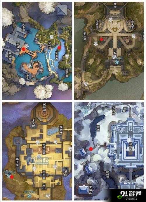 楚留香深入探寻，华山龙渊冰打坐点的奇妙之旅与万象坐观