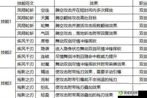 猎魂觉醒游戏中双剑技能符文搭配策略与最优选择深度剖析